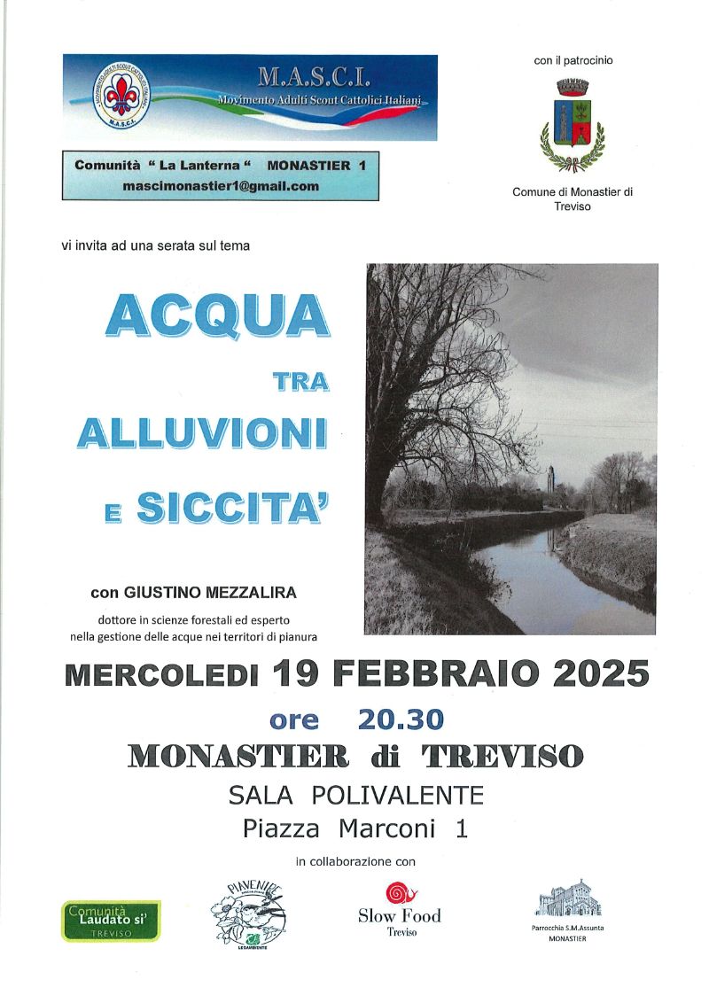 Acqua tra alluvioni e siccità