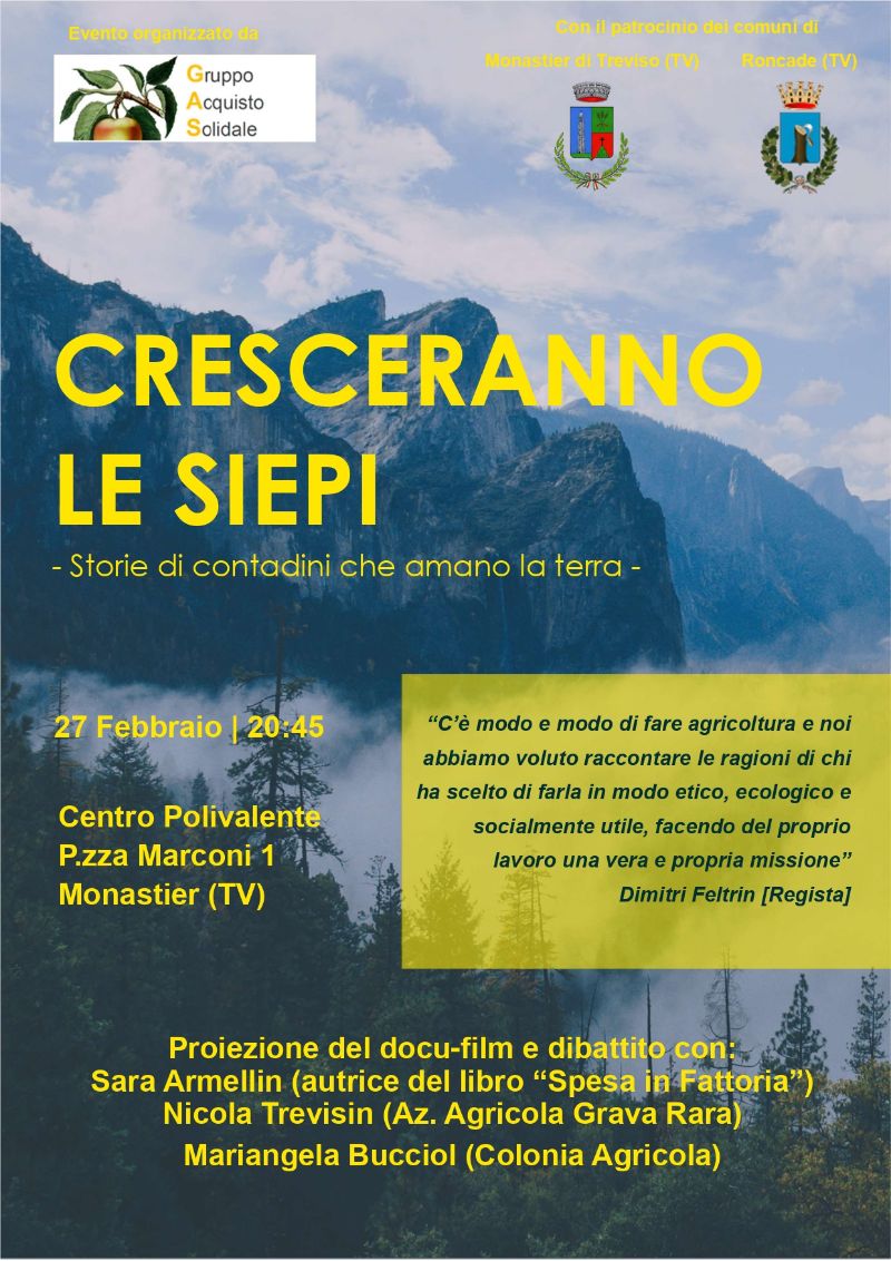 cresceranno le siepi